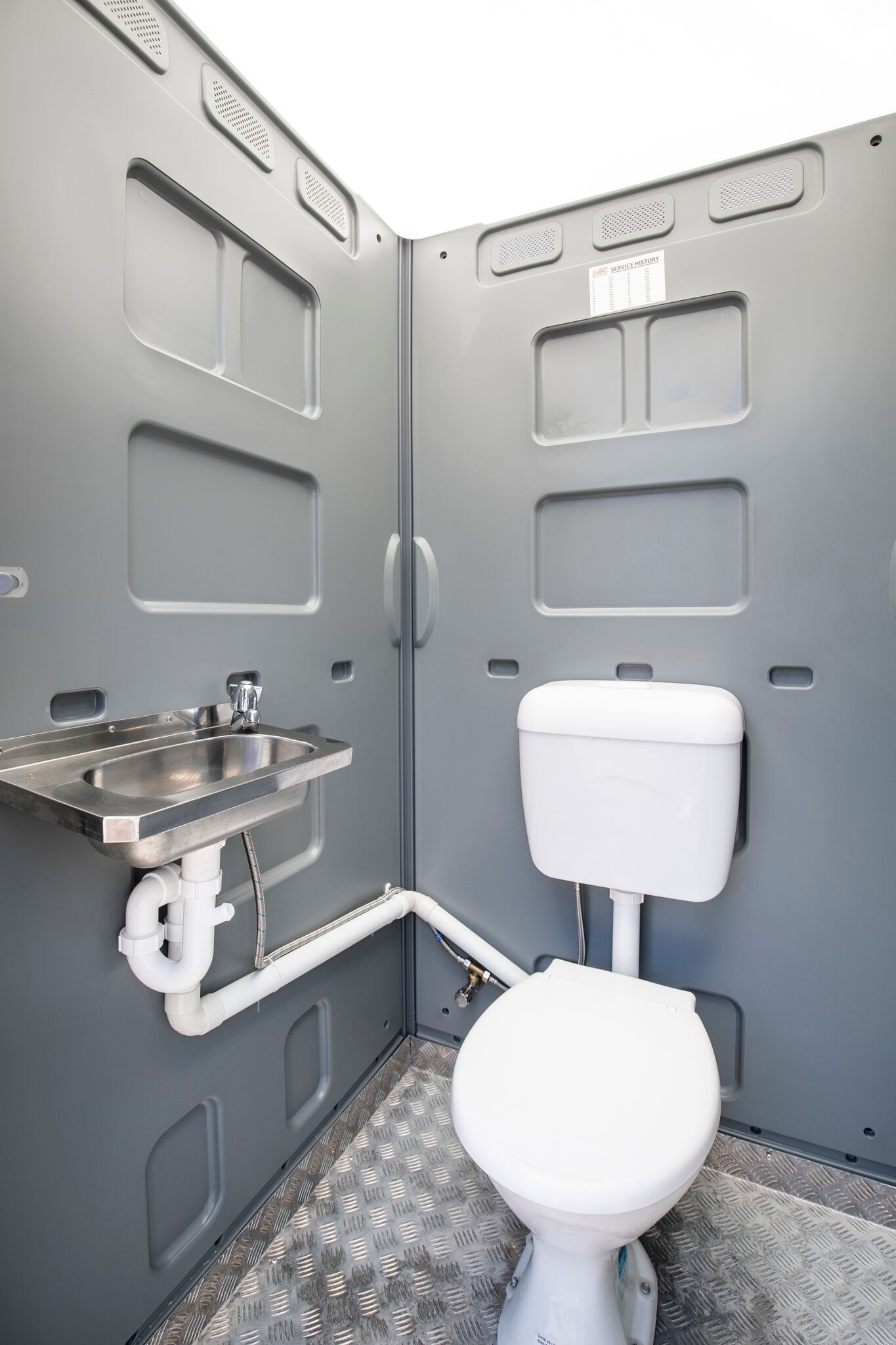 Sewer Connected Portable Toilets