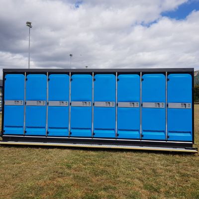 16 Pan Toilet Block